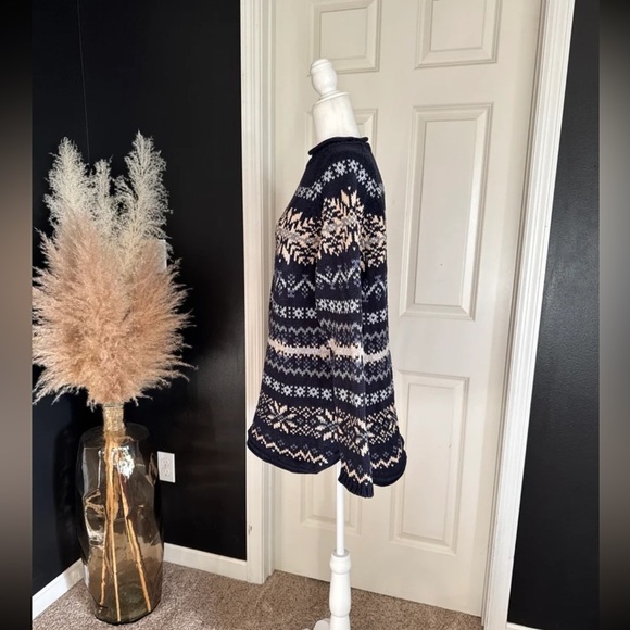 Vintage Eddie Bauer Sweater Women Medium Fair Isle Nordic 100% Cotton
Sz Large - Picture 2 of 12